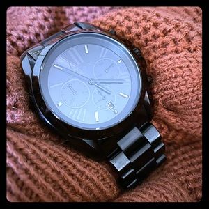 Michael Kors women’s all black watch